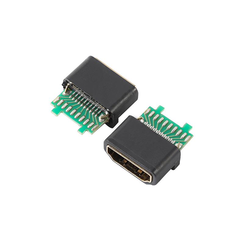 HDMI AF帶板19P帶半護(hù)套